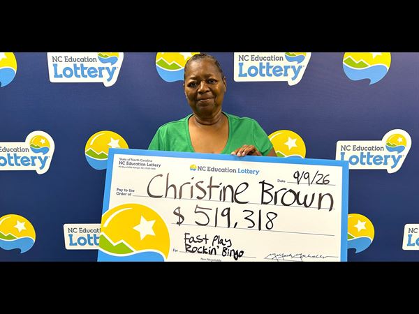 Cabarrus County woman plans family visit after $519,318 jackpot win